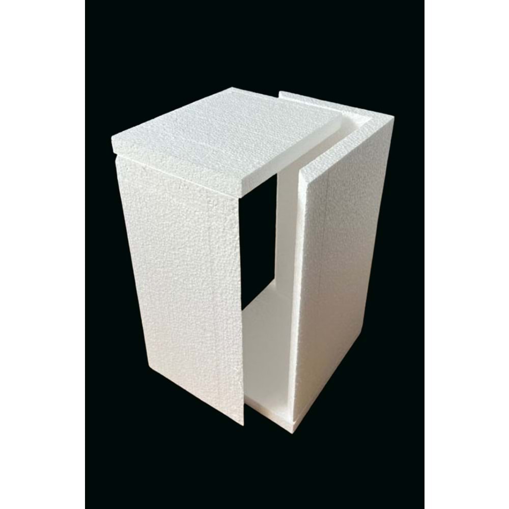 AZ021 - Teneke Koruma Straforu 10 LT 2 Parça (20x20x29 cm)