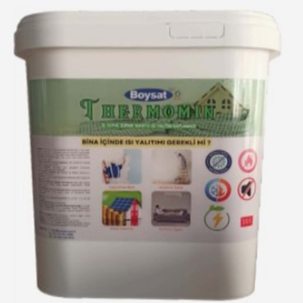 Thermomin İç Çephe Sürme Manto Isı Yalıtımı (10 Lt)