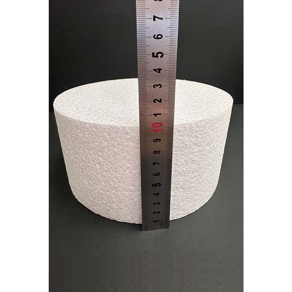 Strafor Tek Katlı Maket Pasta (15x10 cm)