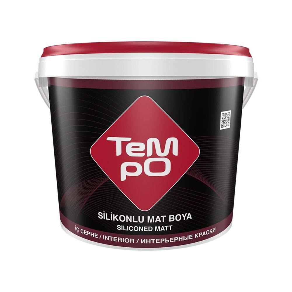 TEMPO Silikonlu Mat İç Cephe Boya 10 Kg