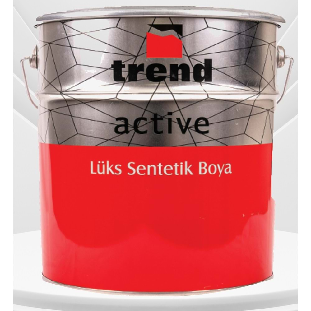 Trend Active Lüks Sentetik Yağlı Boya GLN (Mat Siyah)