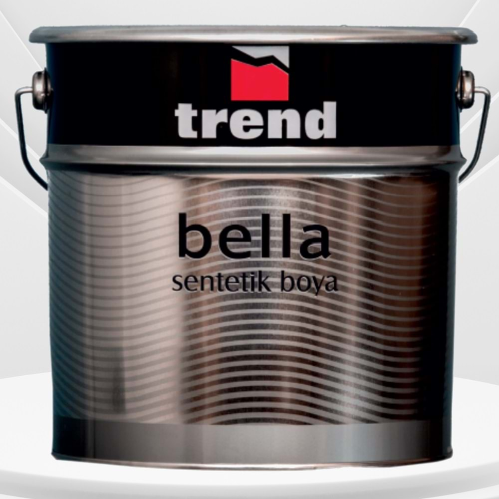 Trend Bella Sentetik Son Kat Yağlı Boya 1/4 (Nefti Yeşil)