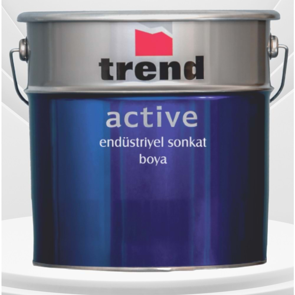 Trend Active Endüstriyel Mat Siyah Boya 15/1