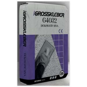 Aragonit Grosskleber Dekoratif Sıva 25 kg (Beyaz)
