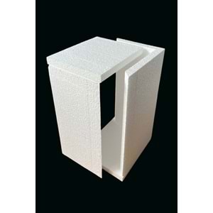 AZ024 - Teneke Koruma Straforu 18 LT 2 Parça (35x24x24 cm)