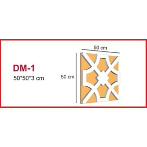 Dekoras Dekoratif Cephe Motifi DM-1 (50x50x3 cm)