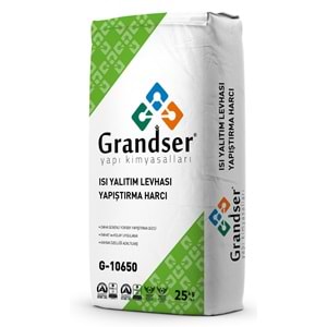 Grandser Isı Yalıtım Levhası Yapıştırma Harcı 25 kg