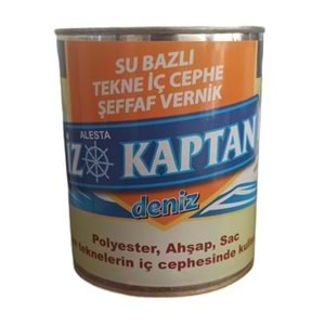 İzo Aleste Kaptan Ahşap-Polyester-Saç Tekne İç Cephe Yağlı Boya (2 Kg)