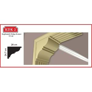 Dekoras Kaplamalı Dolgu Kemer KDK-2 (14 cm)