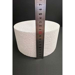 Strafor Tek Katlı Maket Pasta (15x10 cm)