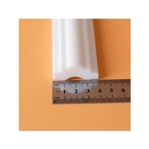 Dekoras Dekoratif Boyanabilir Strafor Hazır Kesimli Duvar Çıtası Paketi 4 Cm (iç içe)