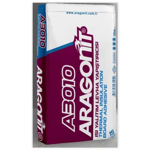 Aragonit Isı Yalıtım Levha Yapıştırıcı 25 kg (Gri)