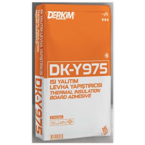 Aragonit Derkim Isı Yalıtım Levha Yapıştırıcı 25 kg (Beyaz)