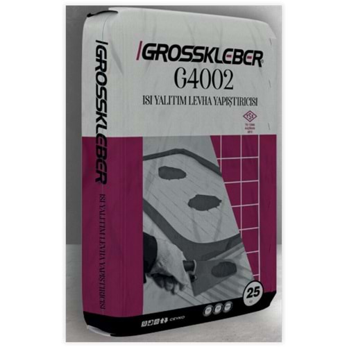 Aragonit Grosskleber Isı Yalıtım Levha Yapıştırıcı 25 kg (Gri)