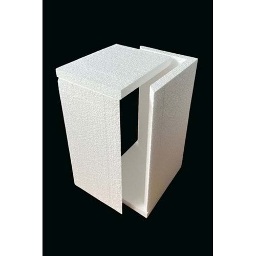 AZ013 - Teneke Koruma Straforu 2 LT 2 Parça (19x9.2x15 cm)