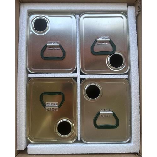 AZ028 - Teneke Koruma Straforu 5 LT 4 Parça (32.2x11.7x15 cm)