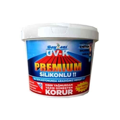UV-K Premium Silikonlu Su İzolasyon Malzemesi (1 kg)
