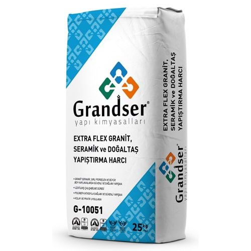 Grandser Extra Flex Yapıştırma Harcı 25 kg