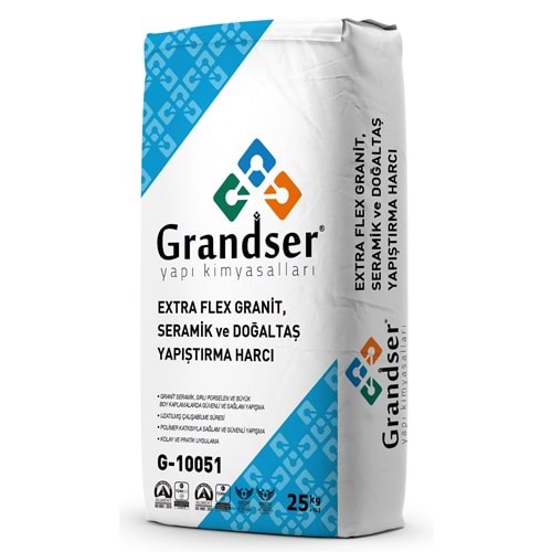Grandser Flex Fayans ve Seramik Yapıştırma Harcı 25 kg