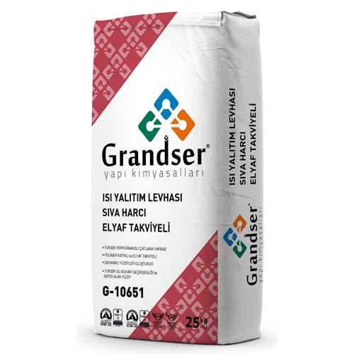 Grandser Isı Yalıtım Levhası Sıva Harcı 25 kg