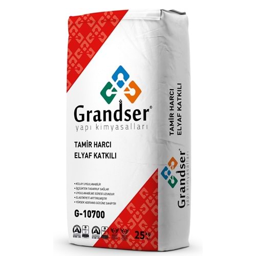 Grandser Tamir Harcı (Gri) 25 kg