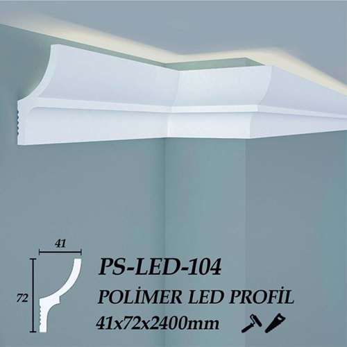 TYT Polimer Kartonpiyer PS-LED-104 (41x72x2400)