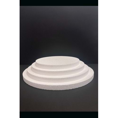 trafor Yuvarlak Pasta Altlığı Taban (40x3 cm) 100 Adet
