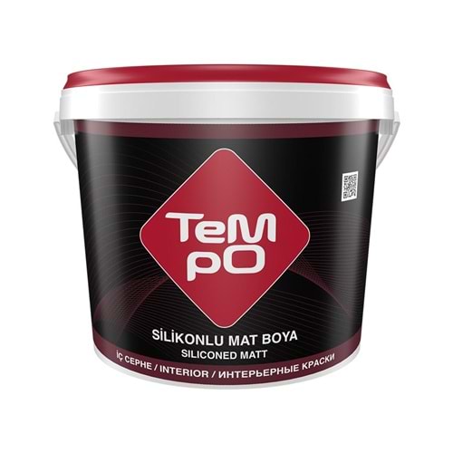 TEMPO Silikonlu Mat İç Cephe Boya 20 Kg
