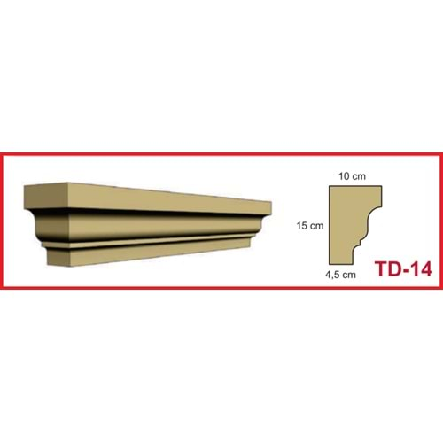 Dekoras Taç Denizlik TD-14 (15x10x4.5 cm)