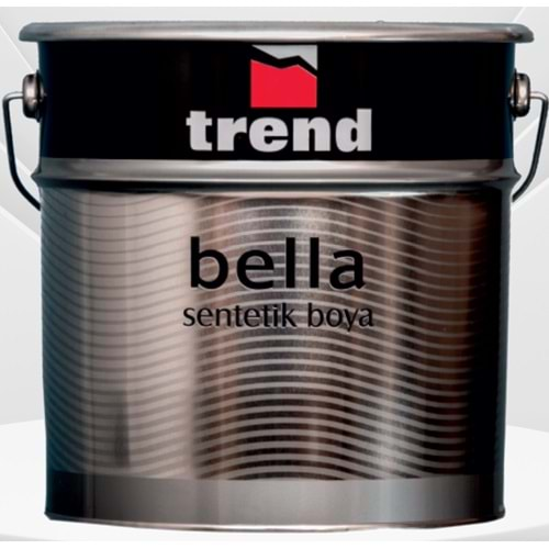 Trend Bella Sentetik Son Kat Yağlı Boya GLN (Krom Sarı)