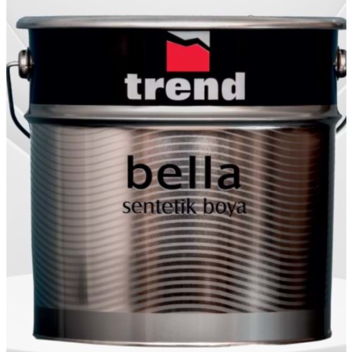 Trend Bella Sentetik Yağlı Boya GLN (Siyah)