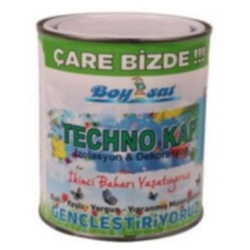 Techno Kap Solvent Bazlı İzolasyon ve Dekorasyon Kaplaması (1 kg)