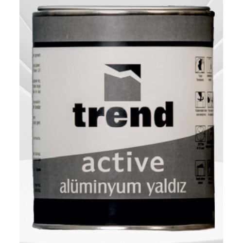 Trend Active Alüminyum Yaldız 1/4 (Gümüş)