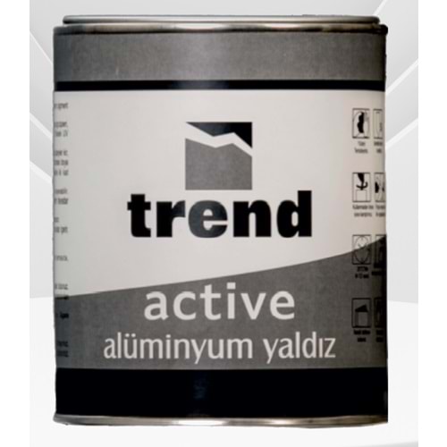 Trend Active Alüminyum Yaldız 1/4 (Altın)