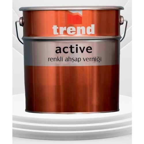 Trend Active Renkli Ahşap Vernik 1/4 (Açık Meşe)