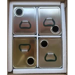 AZ028 - Teneke Koruma Straforu 5 LT 4 Parça (32.2x11.7x15 cm)