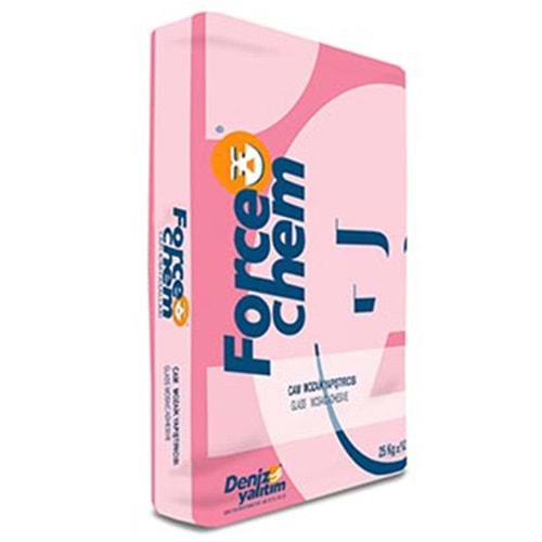 Forcechem Cam Mozaik Yapıştırıcısı 25 kg (Gri) - C1T