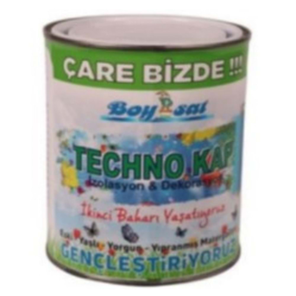 Techno Kap Solvent Bazlı İzolasyon ve Dekorasyon Kaplaması (1 kg)